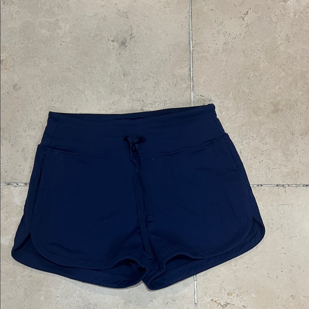 Navy Athletic Shorts for Women